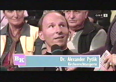 Dr. Alexander Pytlik bei Barbara Karlich zum Zölibat.